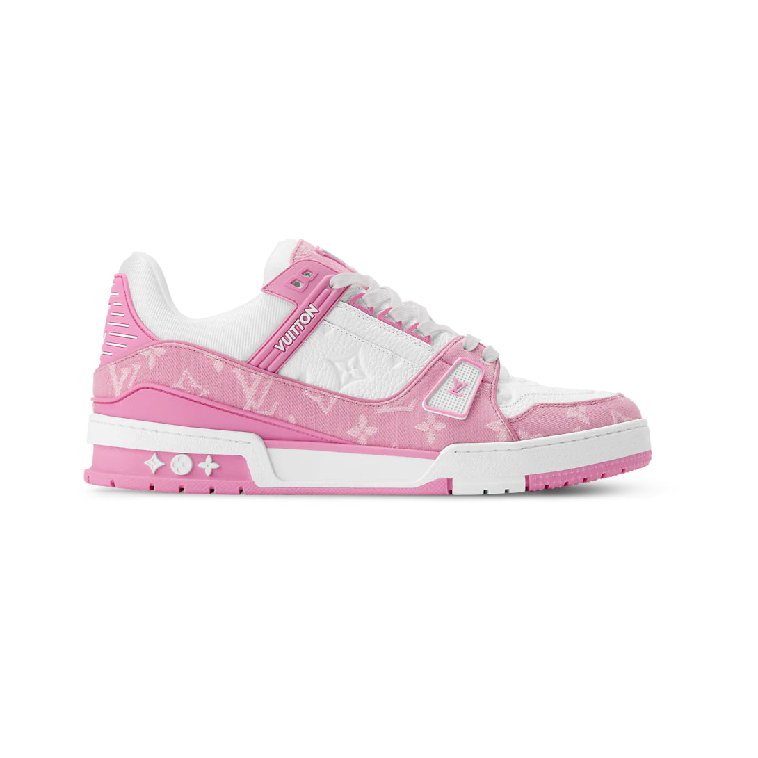 #LouisVuitton #LV #Trainer #Sneaker #PinkWhite