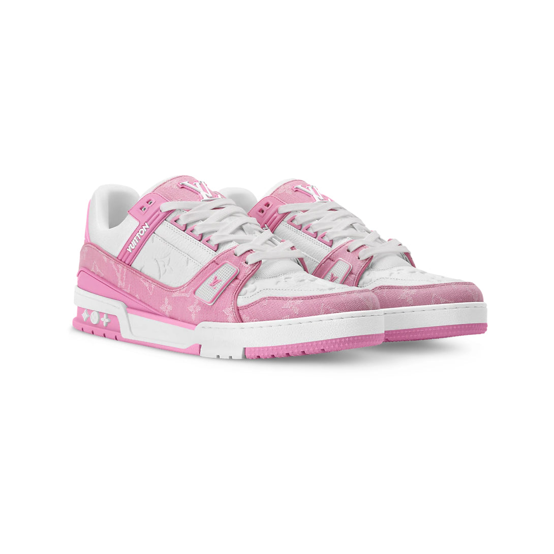 #LouisVuitton #LV #Trainer #Sneaker #PinkWhite