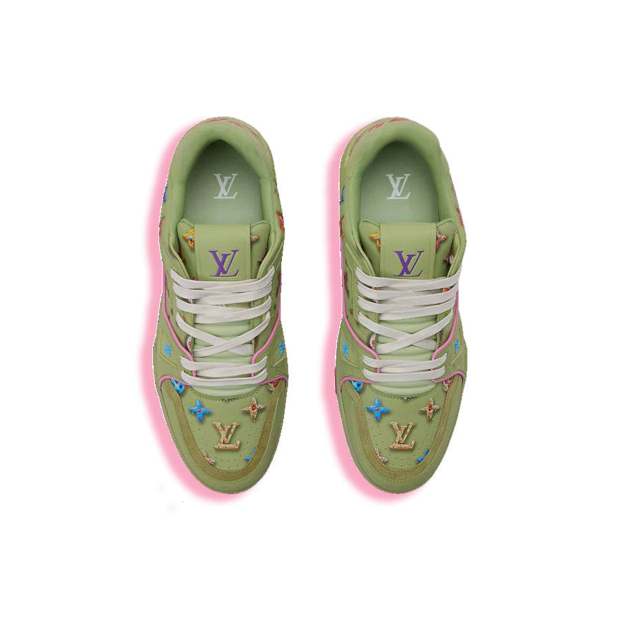 #LouisVuitton #LV #Trainer #Sneaker #OliveGreen