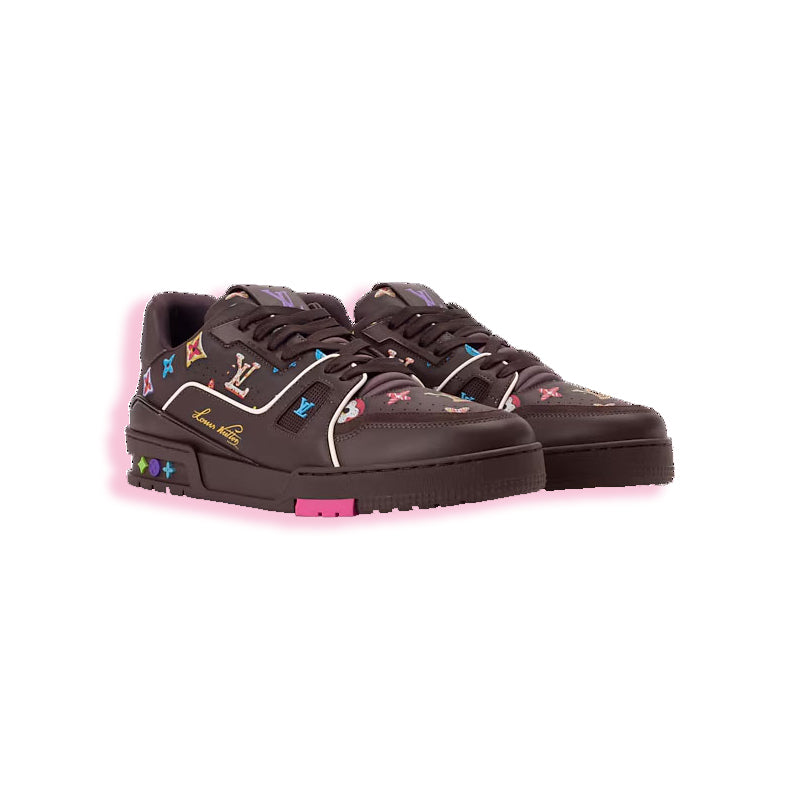 #LouisVuitton #LV #Trainer #Sneaker #Brown