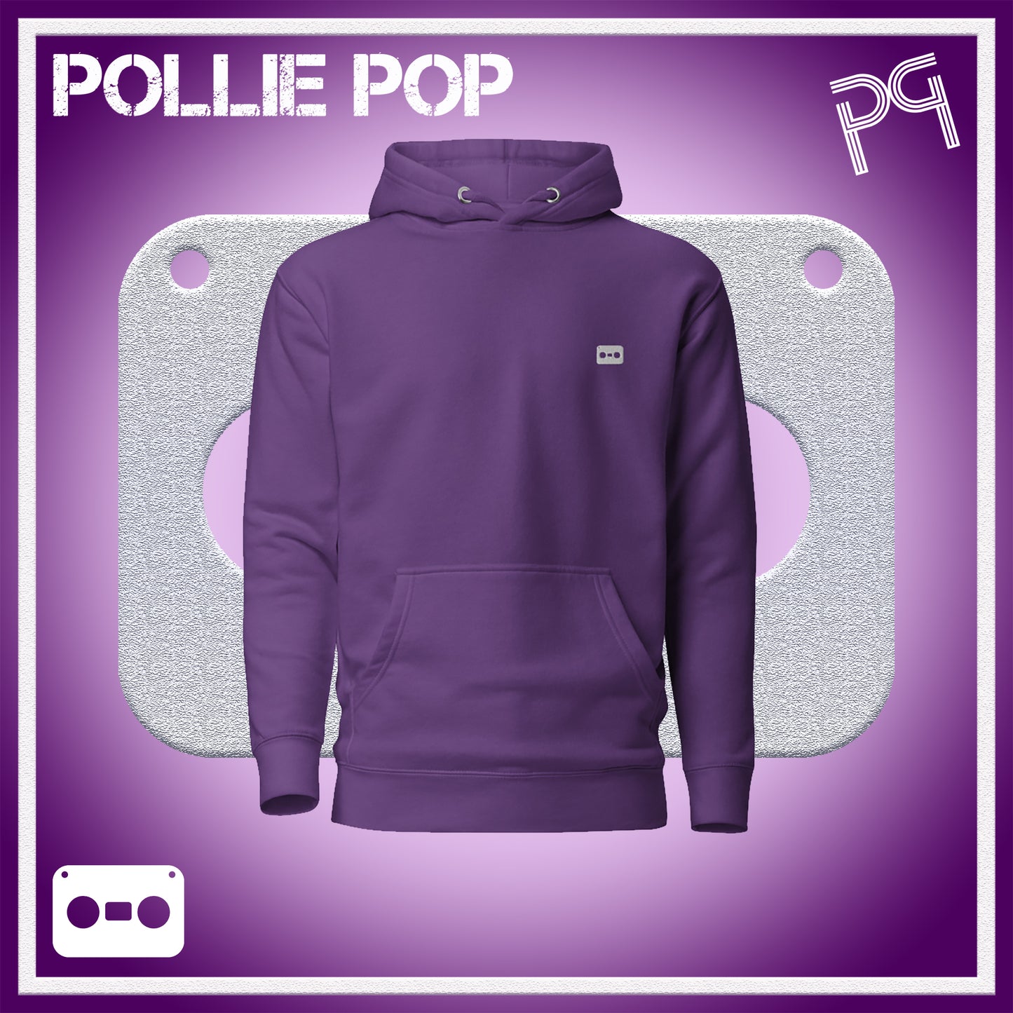 White Tape Hoodie 4